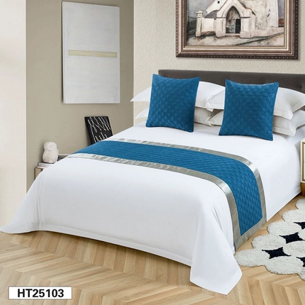 91家纺网 家纺一手货源 找家纺 （总）锦兴酒店布草 2025新款酒店被芯宾馆被芯床尾巾第二批