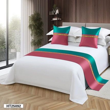 91家纺网 家纺一手货源 找家纺 （总）锦兴酒店布草 2025新款酒店被芯宾馆被芯床尾巾第一批