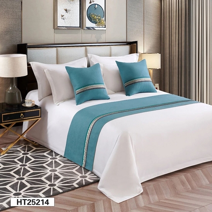 91家纺网 家纺一手货源 找家纺 （总）锦兴酒店布草 2025新款酒店被芯宾馆被芯床尾巾第三批