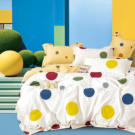 91家纺网 家纺一手货源 找家纺 （总）磨毛世家家纺 2025新款13372铂金凯丽四件套-实体花色