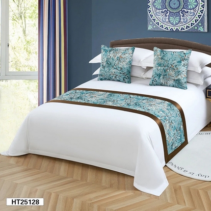 91家纺网 家纺一手货源 找家纺 （总）锦兴酒店布草 2025新款酒店被芯宾馆被芯床尾巾第二批