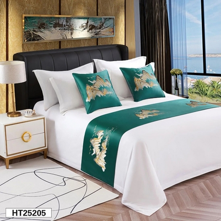 91家纺网 家纺一手货源 找家纺 （总）锦兴酒店布草 2025新款酒店被芯宾馆被芯床尾巾第三批