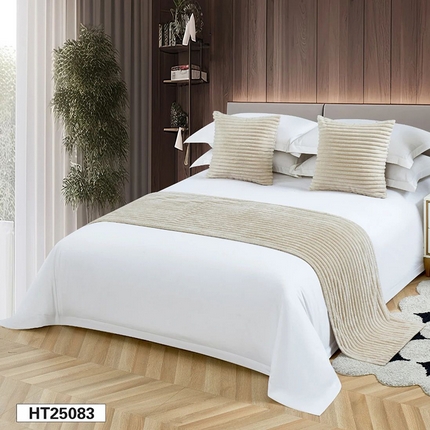 91家纺网 家纺一手货源 找家纺 （总）锦兴酒店布草 2025新款酒店被芯宾馆被芯床尾巾第一批