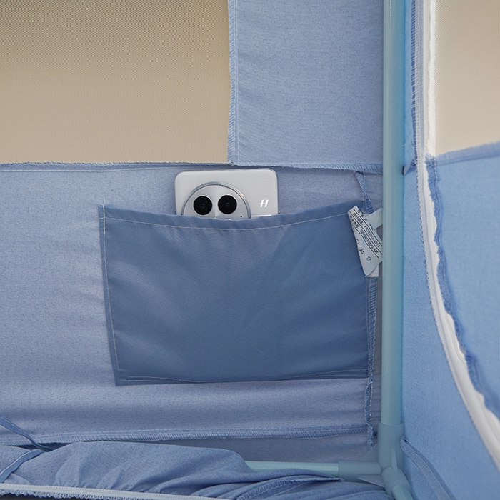 91家纺网 家纺一手货源 找家纺 迪凡保罗蚊帐 2025新款2503专版印花遮光帘防摔坐床蚊帐实拍图 梦幻少女