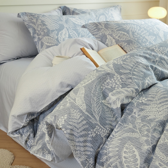 91家纺网 家纺一手货源 找家纺 涵宸家纺 2025新款全棉印花四件套 F扶摇