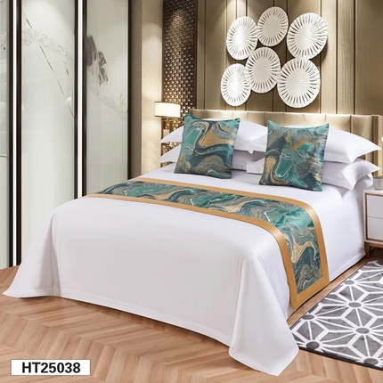 91家纺网 家纺一手货源 找家纺 （总）锦兴酒店布草 2025新款酒店被芯宾馆被芯床尾巾第一批