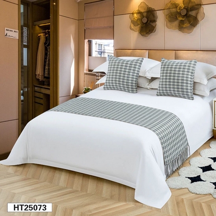 91家纺网 家纺一手货源 找家纺 （总）锦兴酒店布草 2025新款酒店被芯宾馆被芯床尾巾第一批