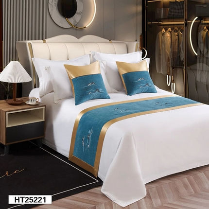 91家纺网 家纺一手货源 找家纺 （总）锦兴酒店布草 2025新款酒店被芯宾馆被芯床尾巾第三批