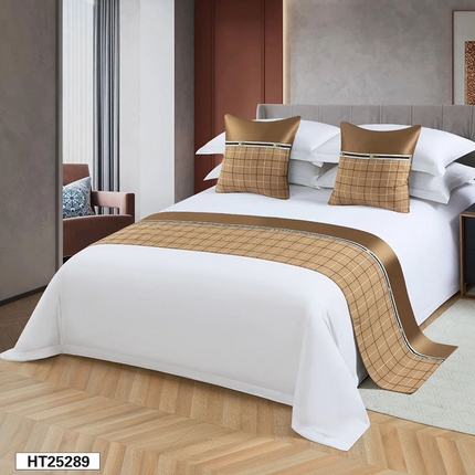 91家纺网 家纺一手货源 找家纺 （总）锦兴酒店布草 2025新款酒店被芯宾馆被芯床尾巾第三批