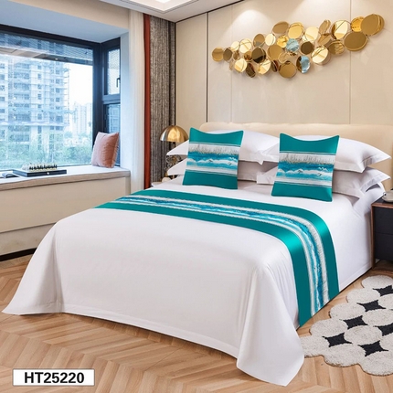 91家纺网 家纺一手货源 找家纺 （总）锦兴酒店布草 2025新款酒店被芯宾馆被芯床尾巾第三批