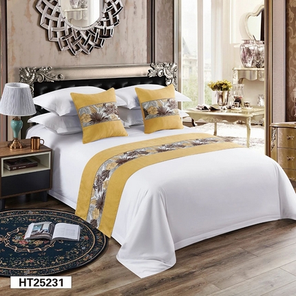 91家纺网 家纺一手货源 找家纺 （总）锦兴酒店布草 2025新款酒店被芯宾馆被芯床尾巾第三批