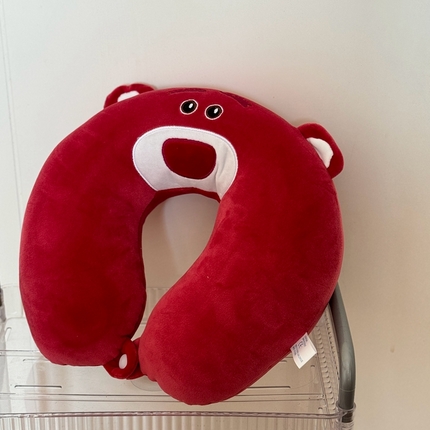 91家纺网 家纺一手货源 找家纺 （总）一隅花田 2025新款小熊U型护颈枕