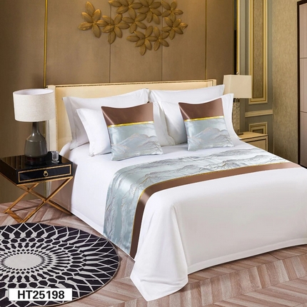 91家纺网 家纺一手货源 找家纺 （总）锦兴酒店布草 2025新款酒店被芯宾馆被芯床尾巾第二批