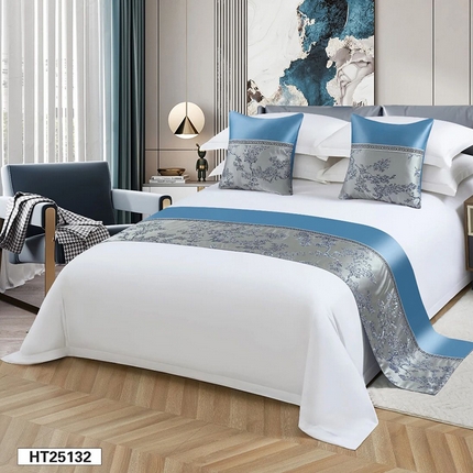 91家纺网 家纺一手货源 找家纺 （总）锦兴酒店布草 2025新款酒店被芯宾馆被芯床尾巾第二批