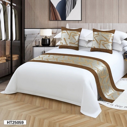 91家纺网 家纺一手货源 找家纺 （总）锦兴酒店布草 2025新款酒店被芯宾馆被芯床尾巾第一批