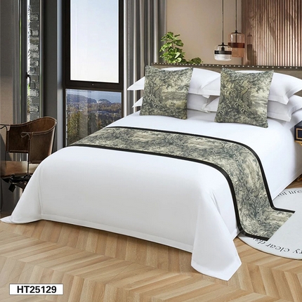 91家纺网 家纺一手货源 找家纺 （总）锦兴酒店布草 2025新款酒店被芯宾馆被芯床尾巾第二批