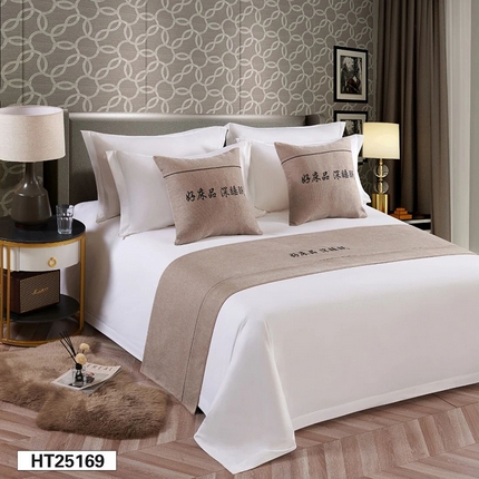 91家纺网 家纺一手货源 找家纺 （总）锦兴酒店布草 2025新款酒店被芯宾馆被芯床尾巾第二批