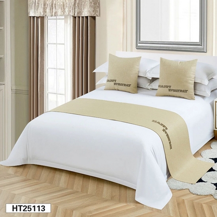 91家纺网 家纺一手货源 找家纺 （总）锦兴酒店布草 2025新款酒店被芯宾馆被芯床尾巾第二批