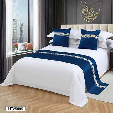 91家纺网 家纺一手货源 找家纺 （总）锦兴酒店布草 2025新款酒店被芯宾馆被芯床尾巾第一批