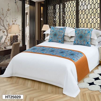 91家纺网 家纺一手货源 找家纺 （总）锦兴酒店布草 2025新款酒店被芯宾馆被芯床尾巾第一批