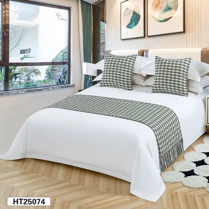 91家纺网 家纺一手货源 找家纺 （总）锦兴酒店布草 2025新款酒店被芯宾馆被芯床尾巾第一批