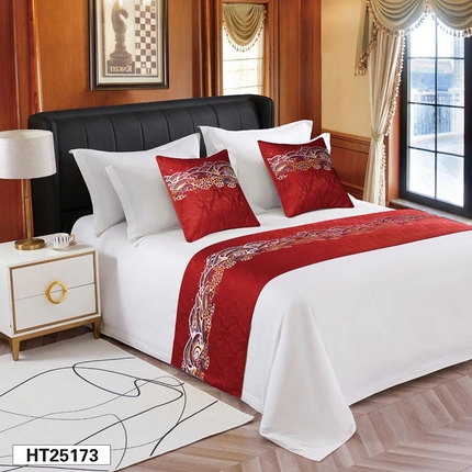 91家纺网 家纺一手货源 找家纺 （总）锦兴酒店布草 2025新款酒店被芯宾馆被芯床尾巾第二批