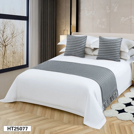 91家纺网 家纺一手货源 找家纺 （总）锦兴酒店布草 2025新款酒店被芯宾馆被芯床尾巾第一批