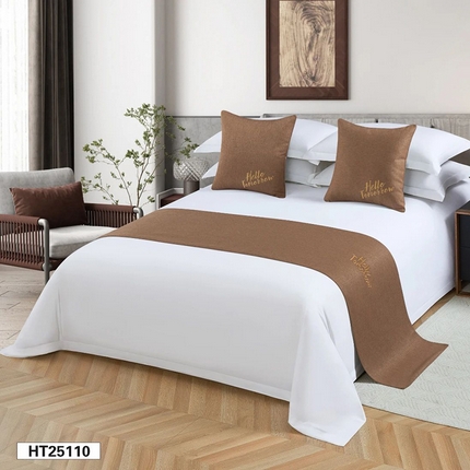 91家纺网 家纺一手货源 找家纺 （总）锦兴酒店布草 2025新款酒店被芯宾馆被芯床尾巾第二批