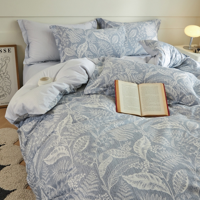 91家纺网 家纺一手货源 找家纺 涵宸家纺 2025新款全棉印花四件套 F扶摇