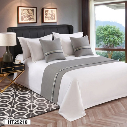 91家纺网 家纺一手货源 找家纺 （总）锦兴酒店布草 2025新款酒店被芯宾馆被芯床尾巾第三批