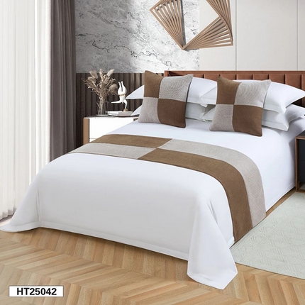 91家纺网 家纺一手货源 找家纺 （总）锦兴酒店布草 2025新款酒店被芯宾馆被芯床尾巾第一批