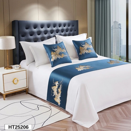 91家纺网 家纺一手货源 找家纺 （总）锦兴酒店布草 2025新款酒店被芯宾馆被芯床尾巾第三批