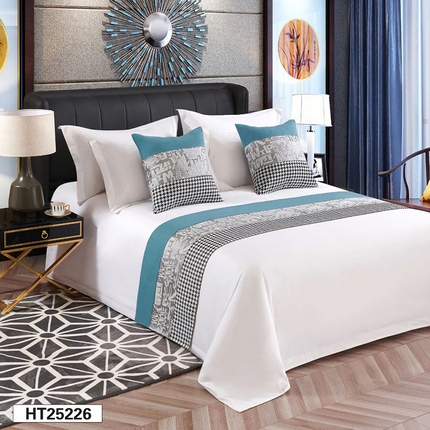 91家纺网 家纺一手货源 找家纺 （总）锦兴酒店布草 2025新款酒店被芯宾馆被芯床尾巾第三批