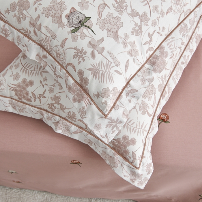 91家纺网 家纺一手货源 找家纺 （总）磨毛世家家纺2025新款13376全棉铂金凯丽四件套四季款纯棉套件