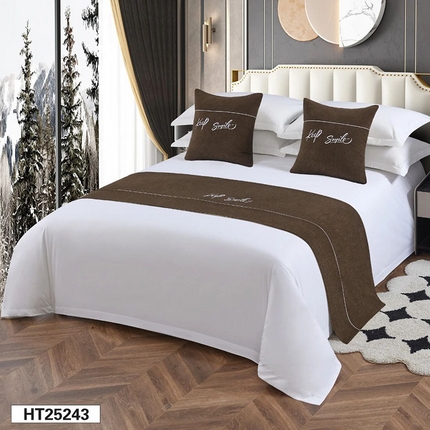 91家纺网 家纺一手货源 找家纺 （总）锦兴酒店布草 2025新款酒店被芯宾馆被芯床尾巾第三批