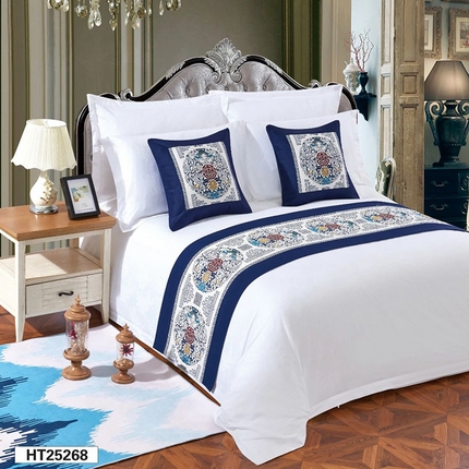 91家纺网 家纺一手货源 找家纺 （总）锦兴酒店布草 2025新款酒店被芯宾馆被芯床尾巾第三批