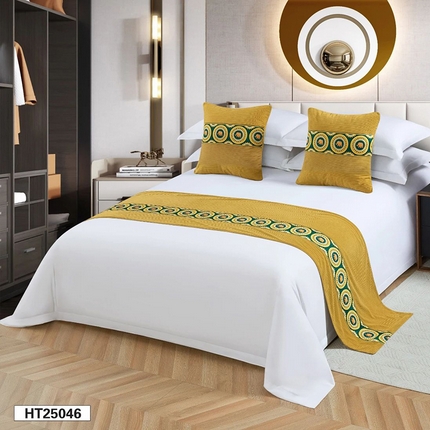 91家纺网 家纺一手货源 找家纺 （总）锦兴酒店布草 2025新款酒店被芯宾馆被芯床尾巾第一批