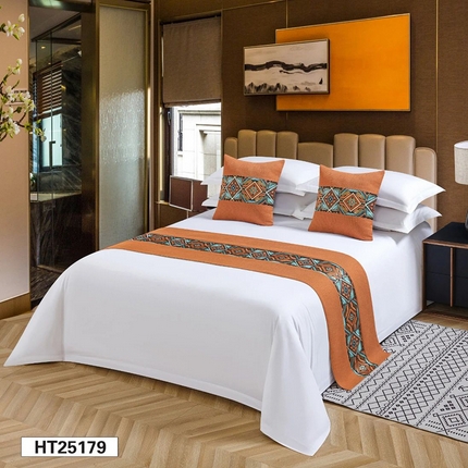 91家纺网 家纺一手货源 找家纺 （总）锦兴酒店布草 2025新款酒店被芯宾馆被芯床尾巾第二批