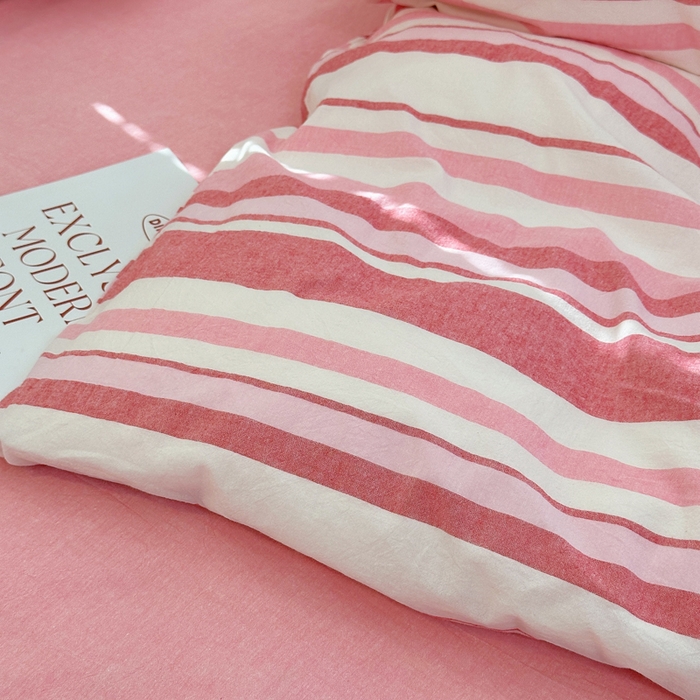 91家纺网 家纺一手货源 找家纺 （总）澳萝拉 2025新款全棉水洗棉印花款四件套-风格二