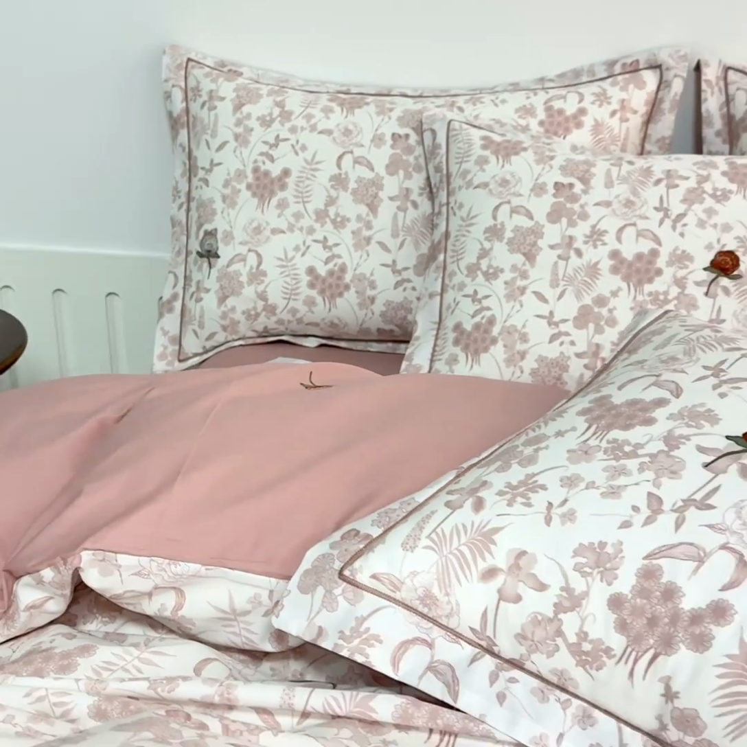 91家纺网 家纺一手货源 找家纺 （总）磨毛世家家纺2025新款13376全棉铂金凯丽四件套四季款纯棉套件