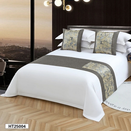 91家纺网 家纺一手货源 找家纺 （总）锦兴酒店布草 2025新款酒店被芯宾馆被芯床尾巾第一批