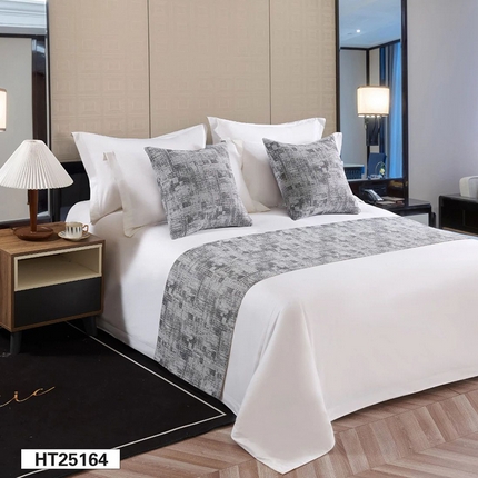 91家纺网 家纺一手货源 找家纺 （总）锦兴酒店布草 2025新款酒店被芯宾馆被芯床尾巾第二批