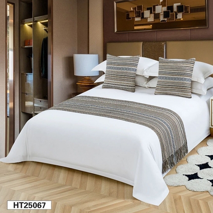 91家纺网 家纺一手货源 找家纺 （总）锦兴酒店布草 2025新款酒店被芯宾馆被芯床尾巾第一批