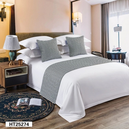 91家纺网 家纺一手货源 找家纺 （总）锦兴酒店布草 2025新款酒店被芯宾馆被芯床尾巾第三批