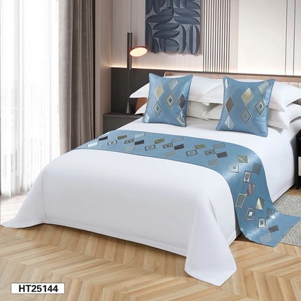 91家纺网 家纺一手货源 找家纺 （总）锦兴酒店布草 2025新款酒店被芯宾馆被芯床尾巾第二批