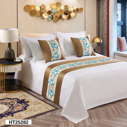 91家纺网 家纺一手货源 找家纺 （总）锦兴酒店布草 2025新款酒店被芯宾馆被芯床尾巾第三批