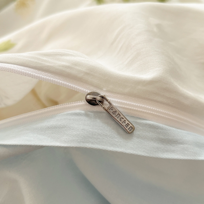 91家纺网 家纺一手货源 找家纺 涵宸家纺 2025新款全棉印花四件套 B花期-浅