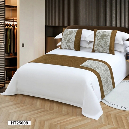 91家纺网 家纺一手货源 找家纺 （总）锦兴酒店布草 2025新款酒店被芯宾馆被芯床尾巾第一批