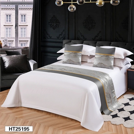 91家纺网 家纺一手货源 找家纺 （总）锦兴酒店布草 2025新款酒店被芯宾馆被芯床尾巾第二批