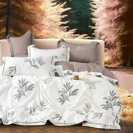 91家纺网 家纺一手货源 找家纺 （总）磨毛世家家纺 2025新款13372铂金凯丽四件套-实体花色